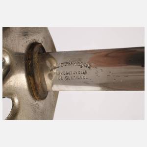 Zwei Infanterie-Offizierssäbel Frankreich