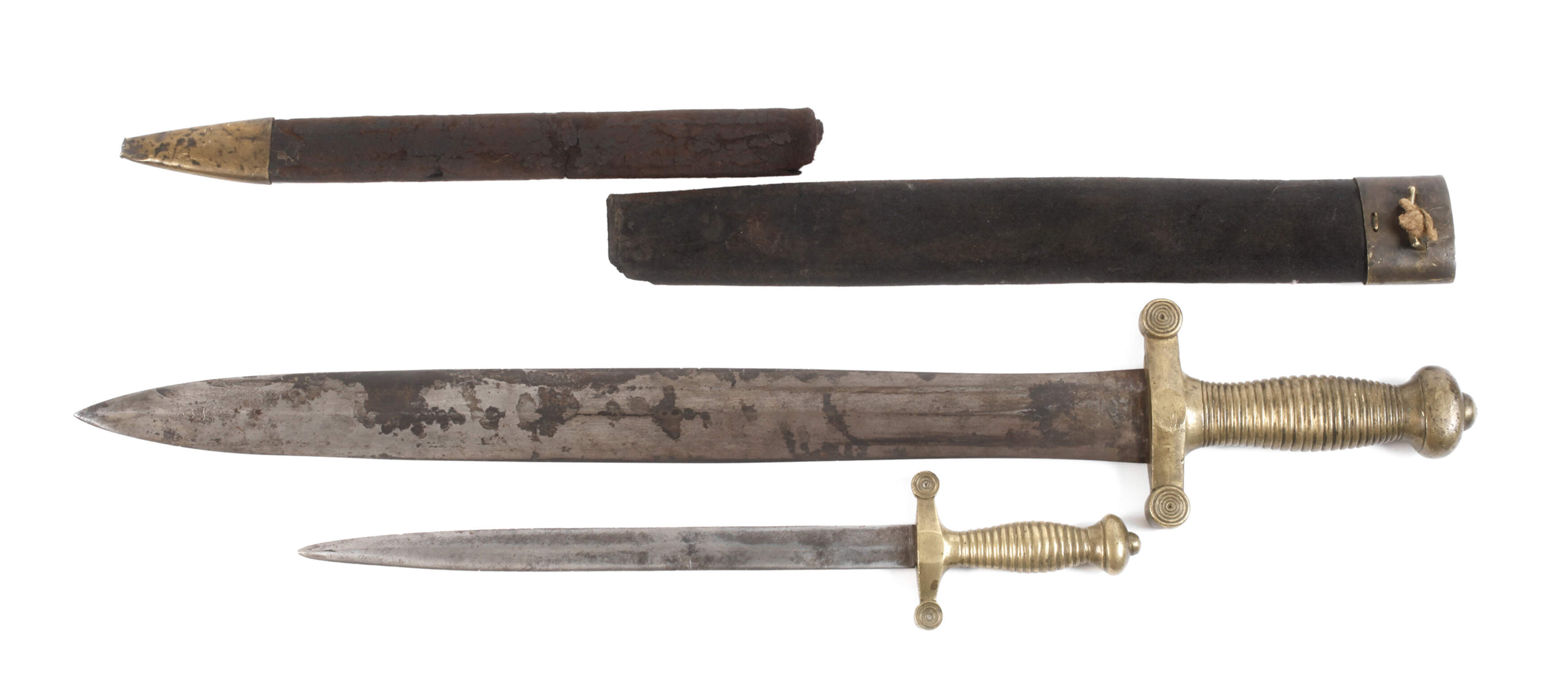 Zwei Faschinenmesser