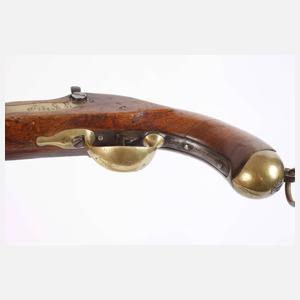 Zwei Perkussionspistolen