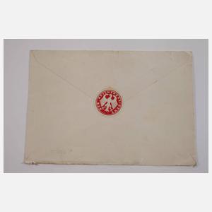 Zwei Autographen Hindenburg