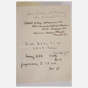 Fotoalbum 1. Weltkrieg