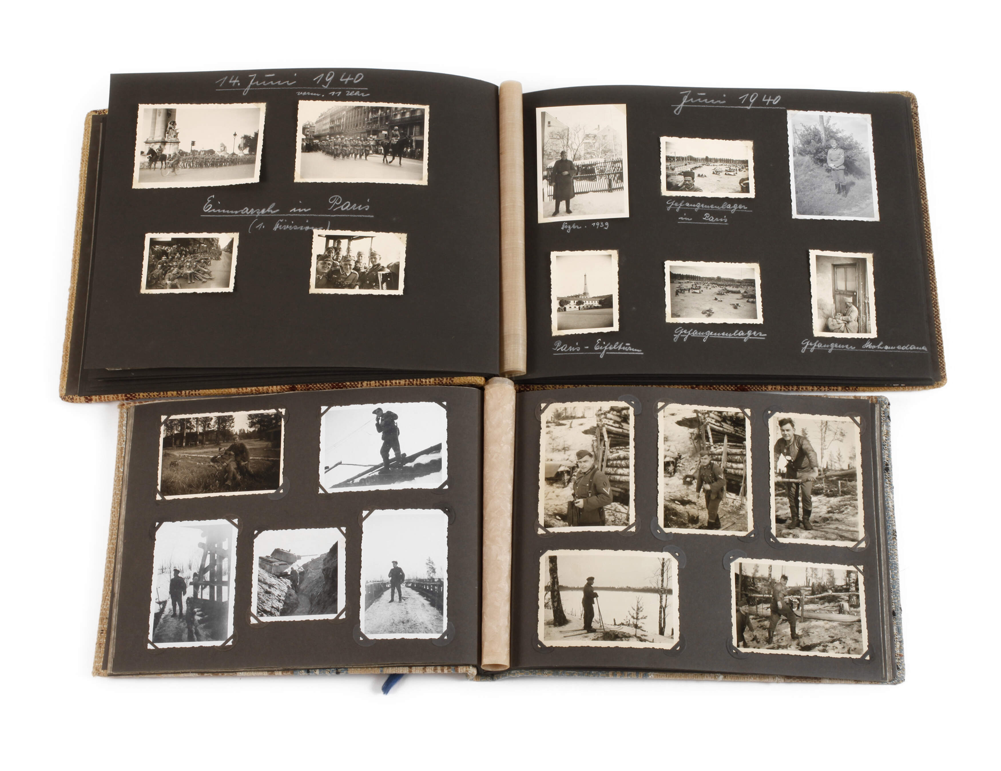 Zwei Fotoalben 2. Weltkrieg