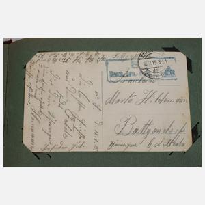 Postkartenalbum 1. Weltkrieg