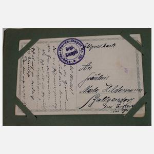 Postkartenalbum 1. Weltkrieg