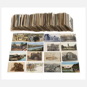 Großes Konvolut Postkarten 1. Weltkrieg