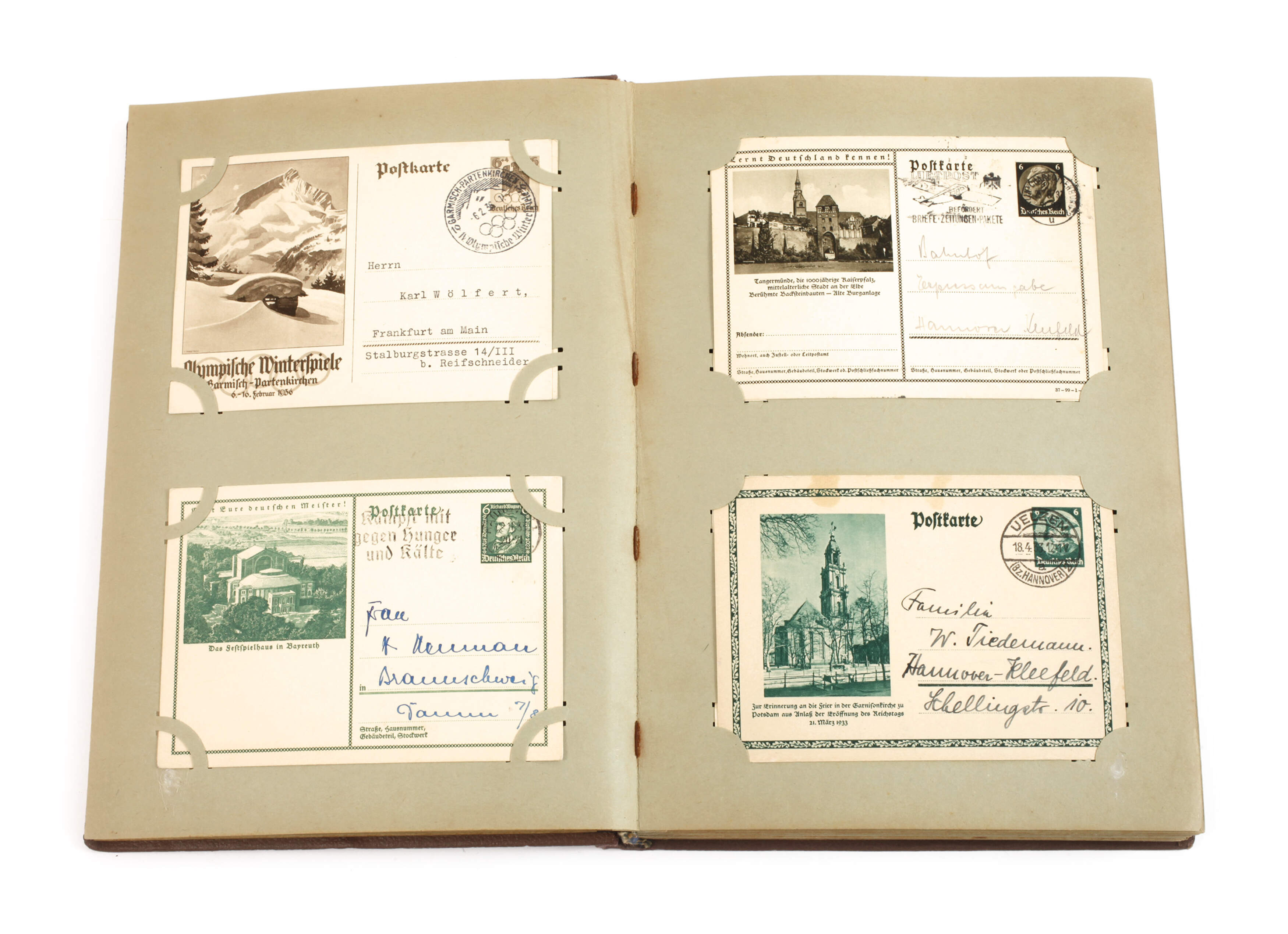 Postkartenalbum 3. Reich