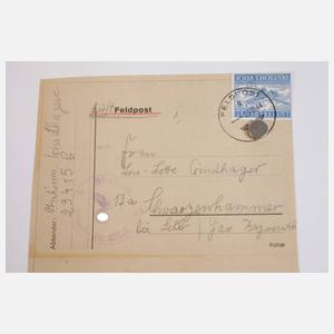 Konvolut Feldpost