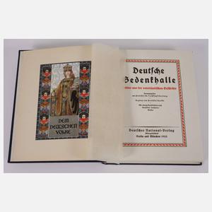 Zwei Bücher Deutsche Gedenkhalle