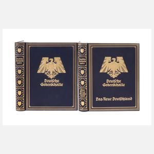 Zwei Bücher Deutsche Gedenkhalle