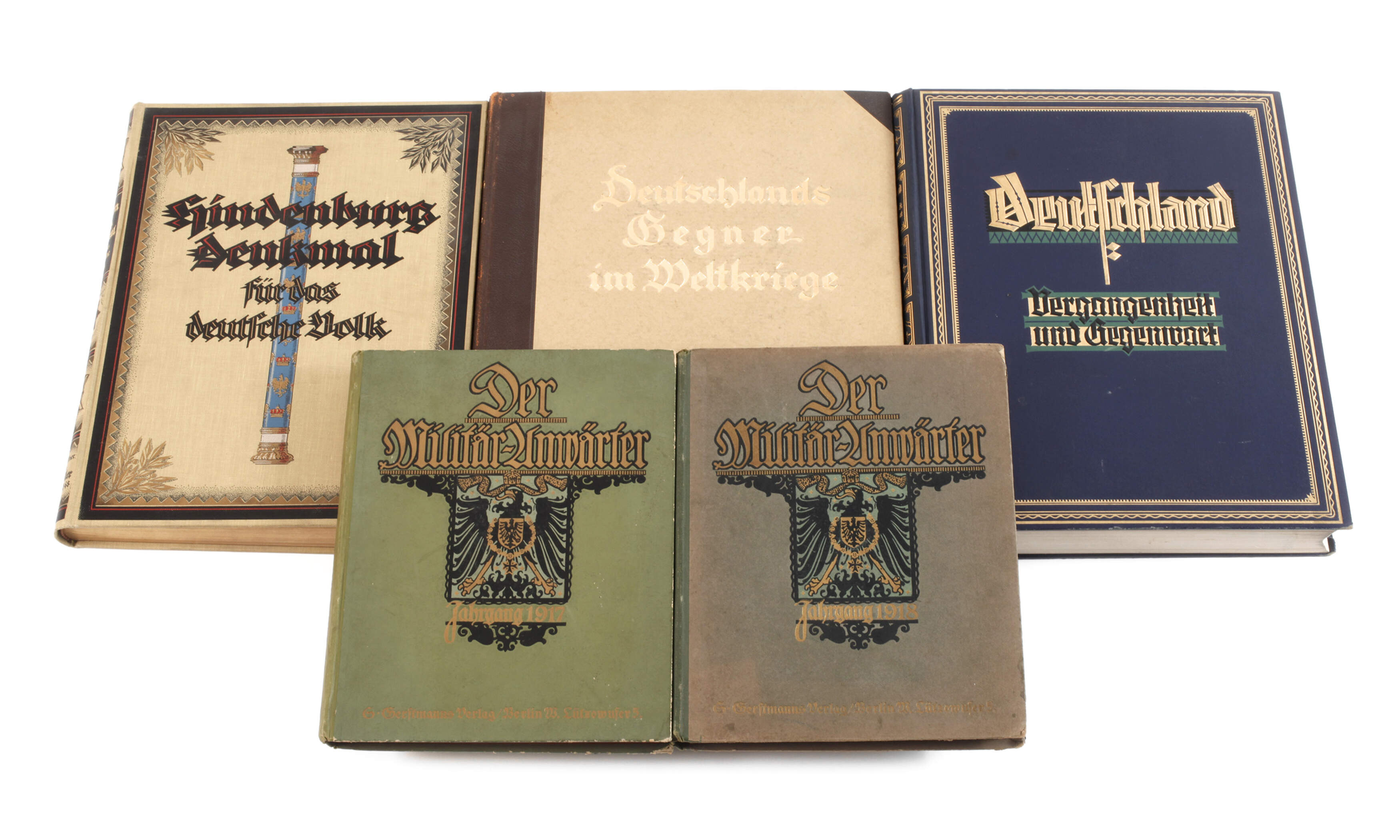 Fünf Bücher 1. Weltkrieg