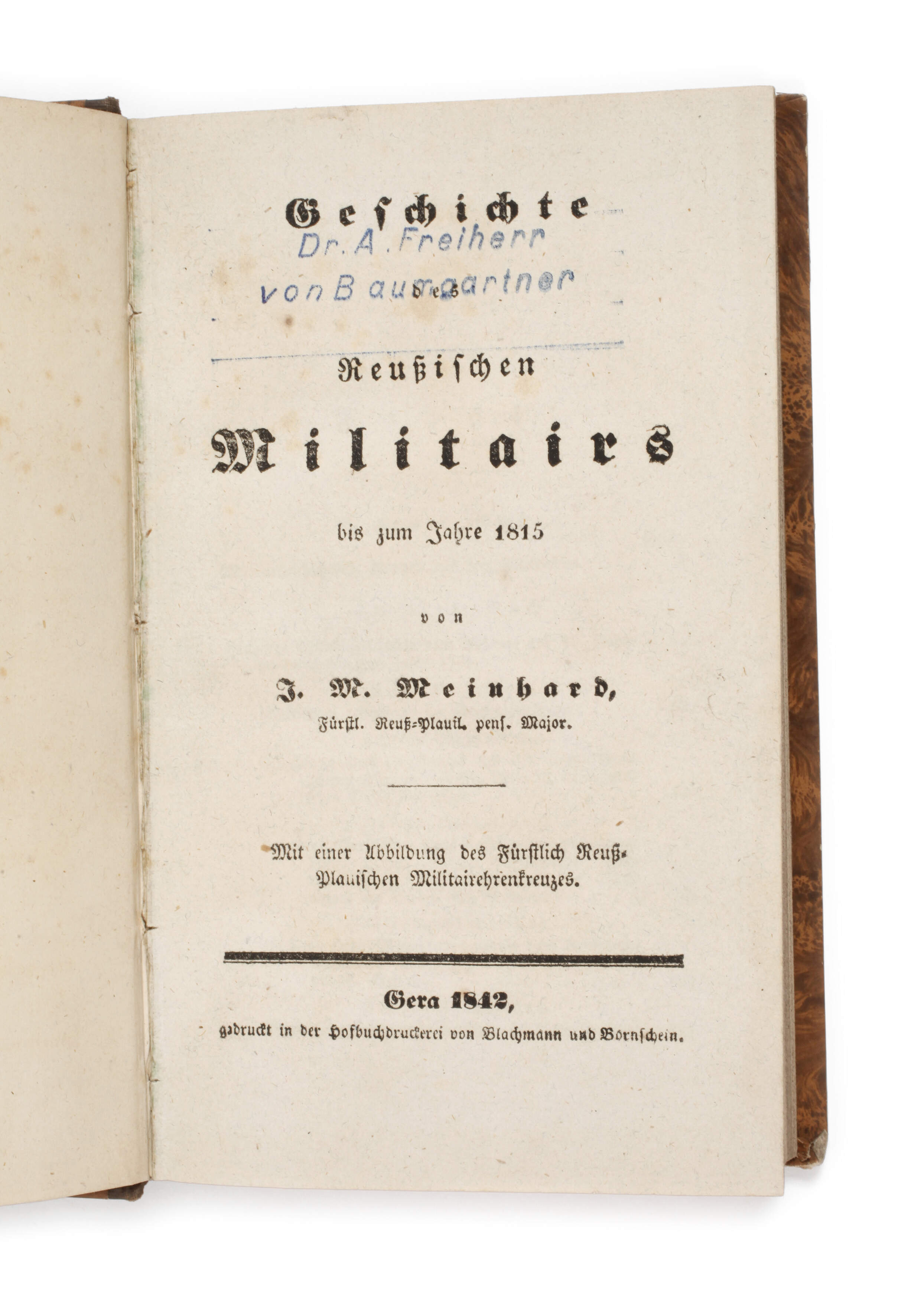 Geschichte reußischen Militairs