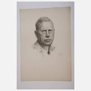 Kohlezeichnung Adolf Hühnlein