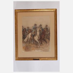 Iwan E. Hugentobler, "Kavallerie-Schwadron"