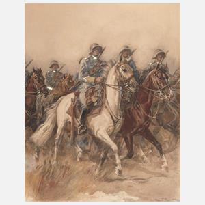 Iwan E. Hugentobler, "Kavallerie-Schwadron"