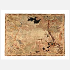Tapisserie mit Landschaftsmotiv