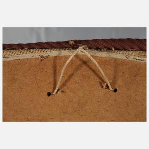 Gobelinstickerei Abgabe des Zehnten im Kloster