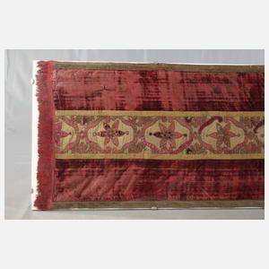 Langes Ambotuch mit Brokatstickerei