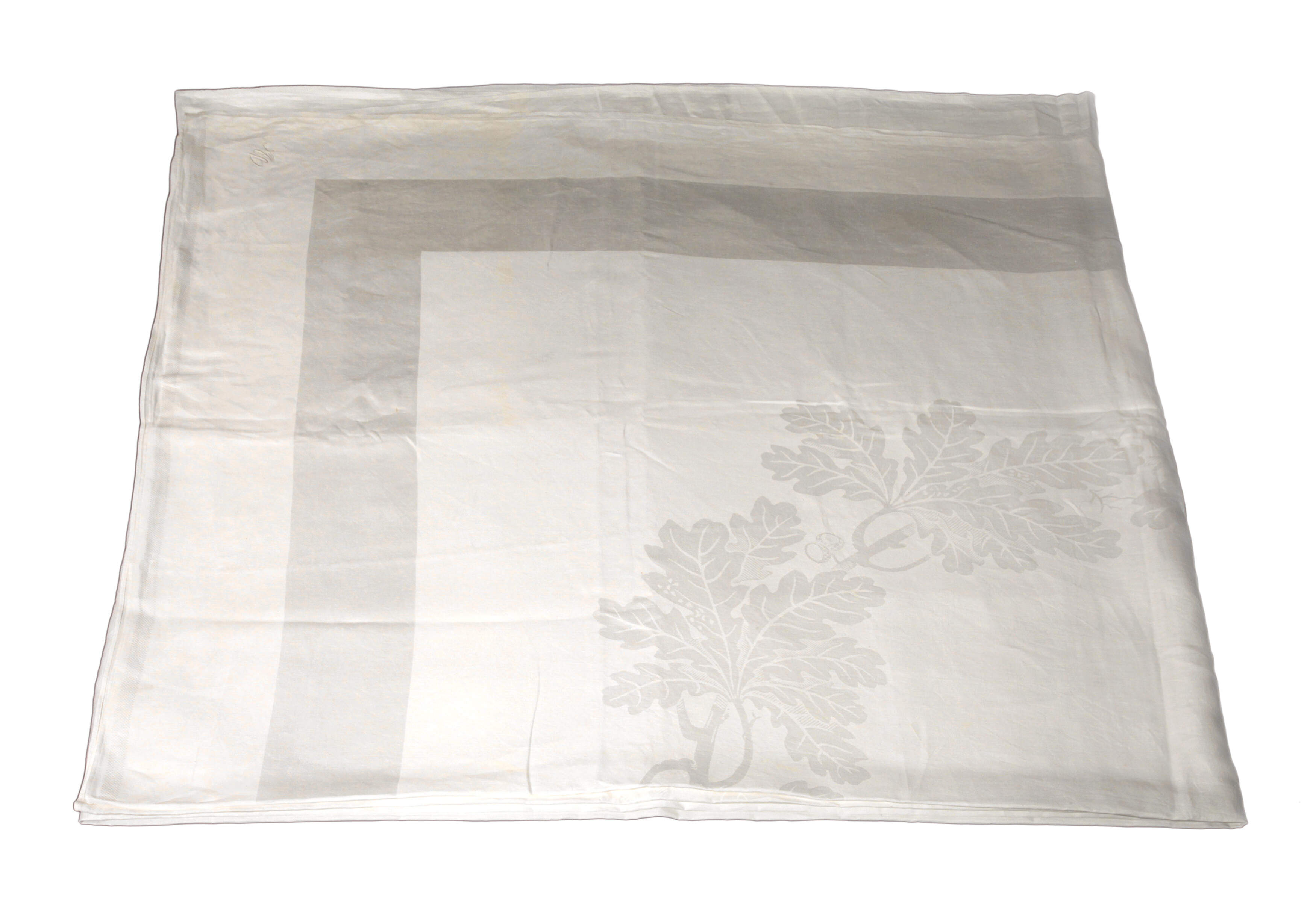 Großes Tafeltuch Eicheldekor