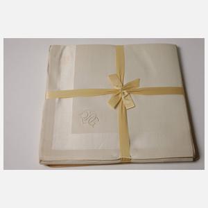 Konvolut Leinenwäsche in Originalverpackung