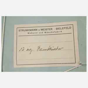 Konvolut Leinenwäsche in Originalverpackung