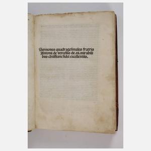 Sermones Quadragesimales 1492