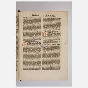 Rationale Divinorum Officiorum 1494