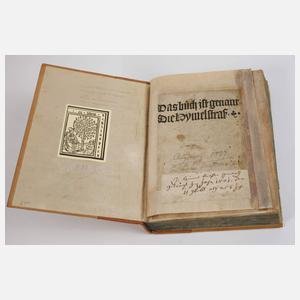 Das Bůch ist genant Die Hymelstraß 1501