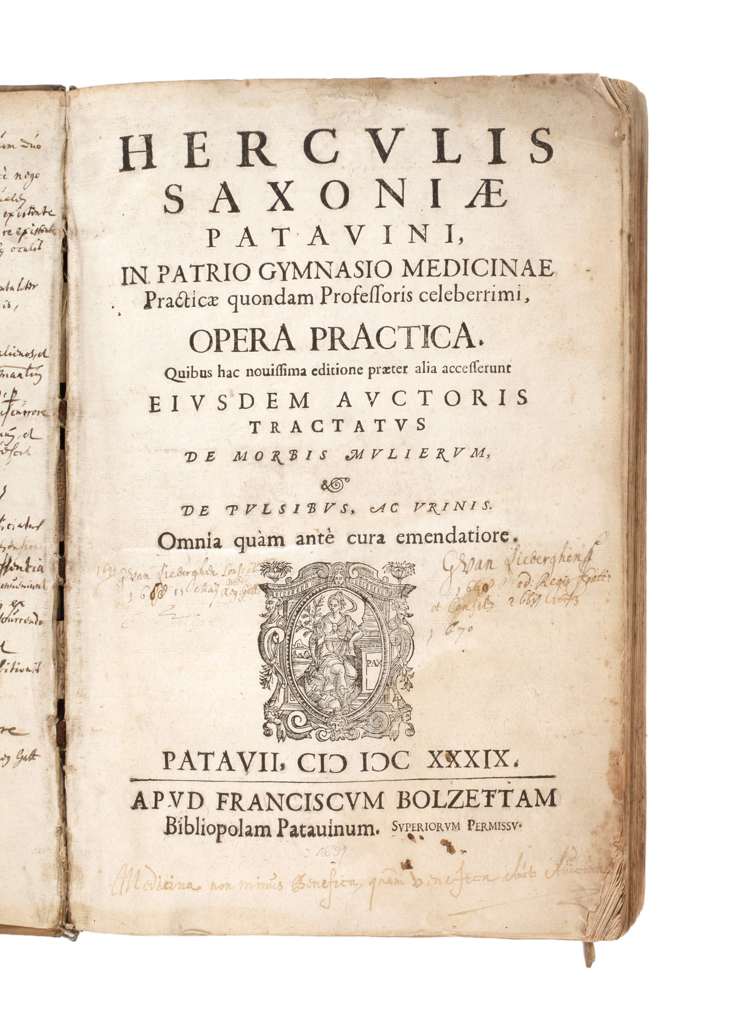 Herkulis Saxoniae Opera Practica 1639