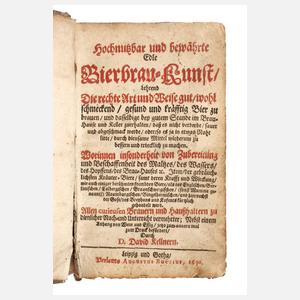 Hochnutzbar und bewährte edle Bierbrau-Kunst 1690