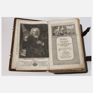 Pfaff-Bibel Tübingen Cotta 1730