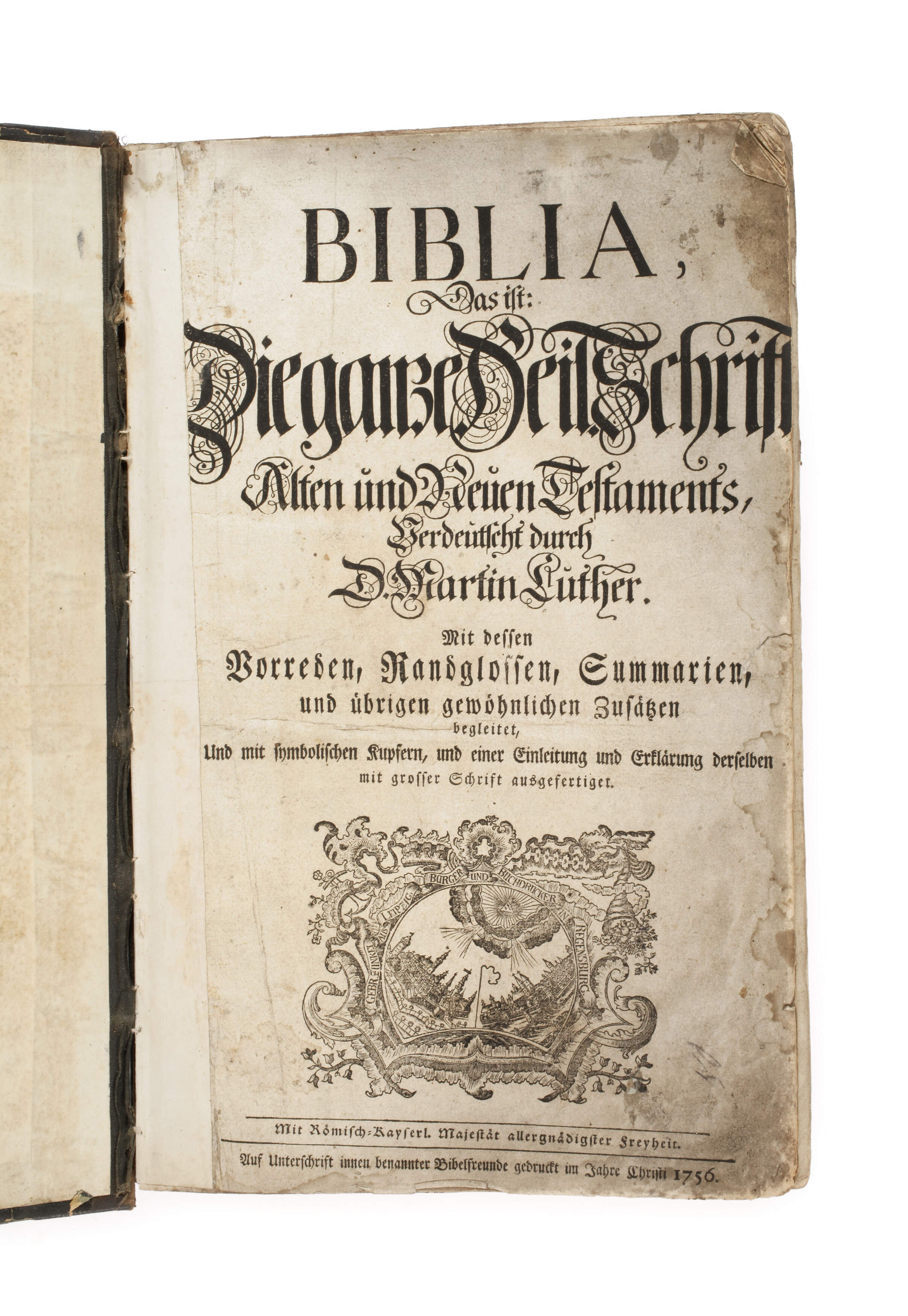 Biblia Regensburg 1756