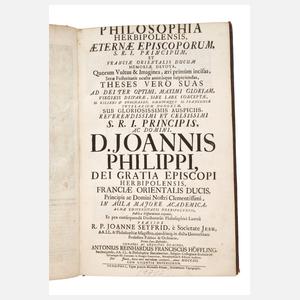 Philosophia Herbipolensis 1712