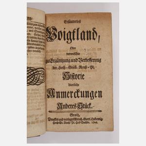 Erläutertes Voigtland 1726