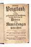Erläutertes Voigtland 1726