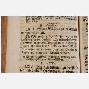 Forst- und Jagdhistorie 1738