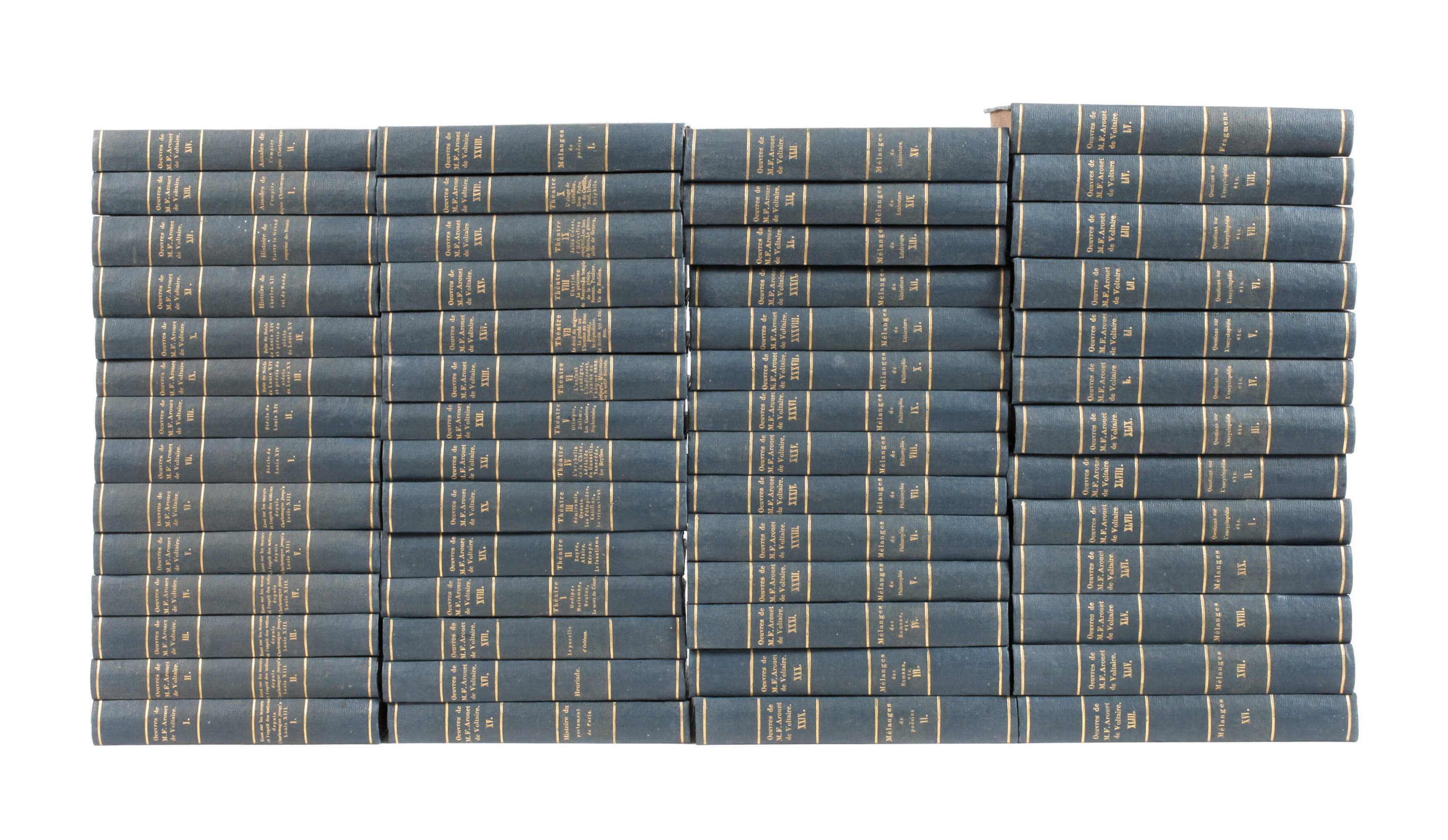 Oeuvres de Mr. de Voltaire