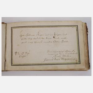 Freundschaftsalbum Dresden 1780-1809