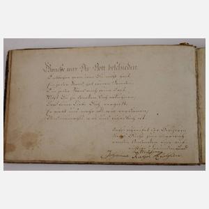 Freundschaftsalbum Dresden 1780-1809