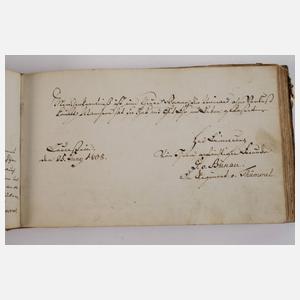 Freundschaftsalbum Dresden 1780-1809