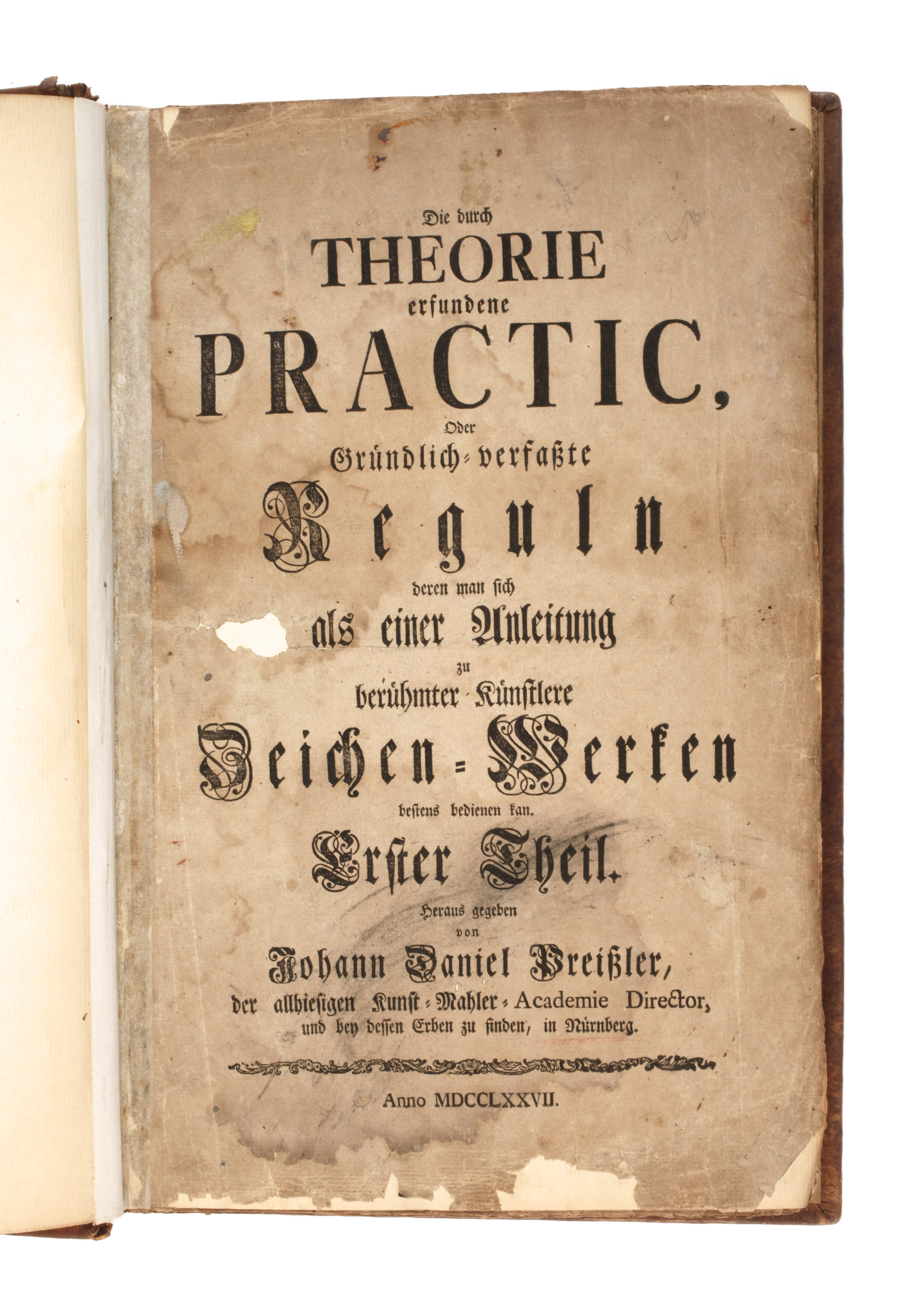 Zeichenlehrbuch 1777