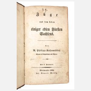 Züge aus dem Leben einiger edlen Fürsten Sachsens