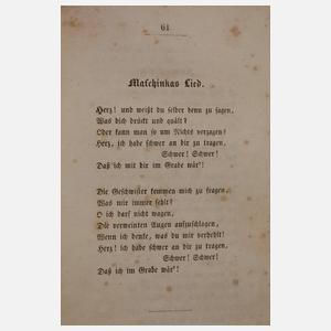 Gedichte von Eduard Mörike 1838