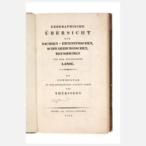 Stieler's Geographische Übersicht 1826