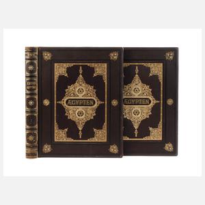 Zwei Bände Ägypten in Bild und Wort