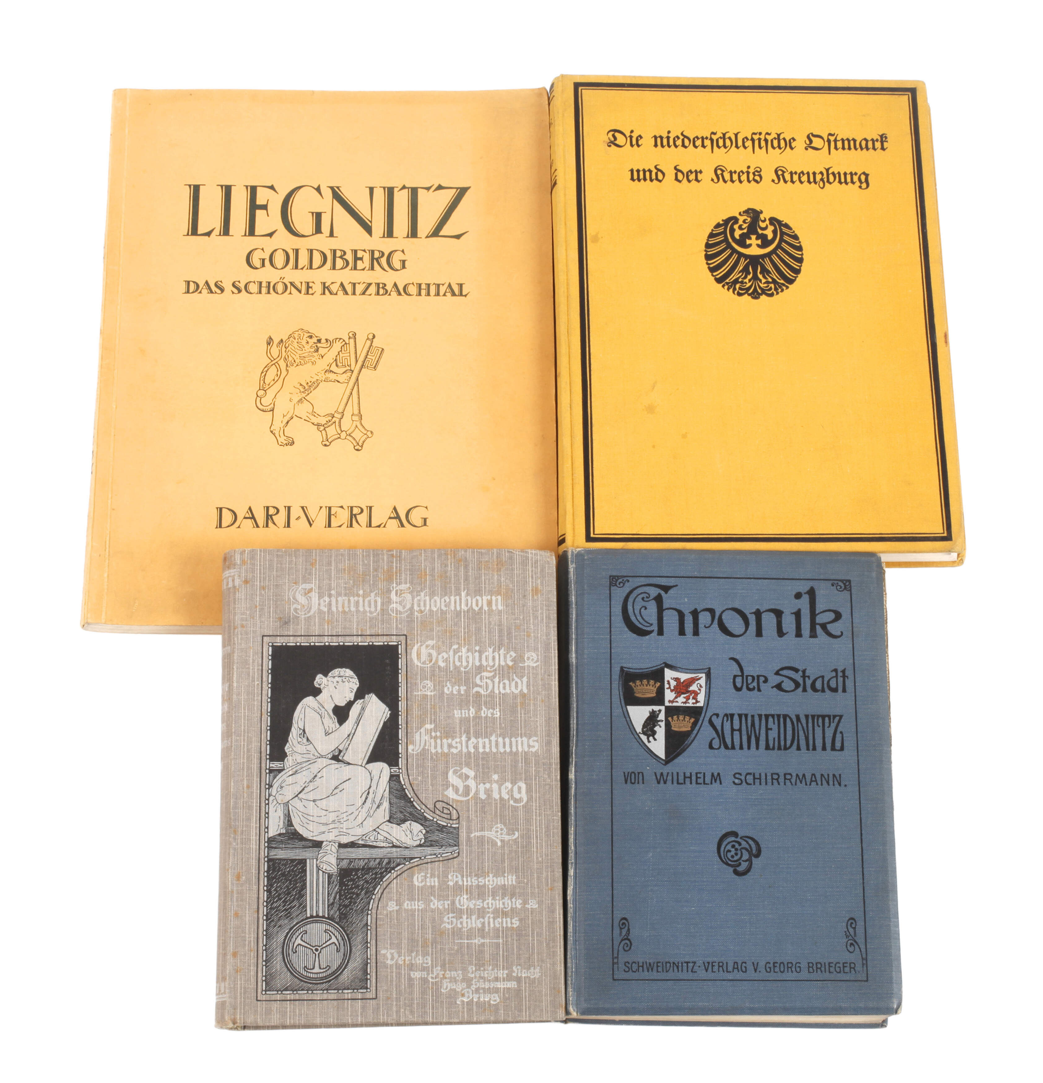 Vier Bücher Schlesien