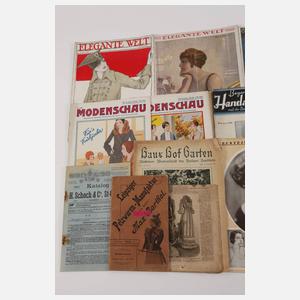Sammlung Magazine Elegante Welt