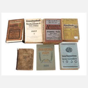 Sammlung Adressbücher Plauen