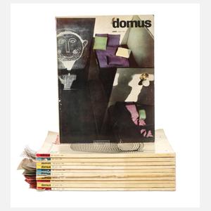 Elf Hefte Domus, L'arte Nella Casa 1954
