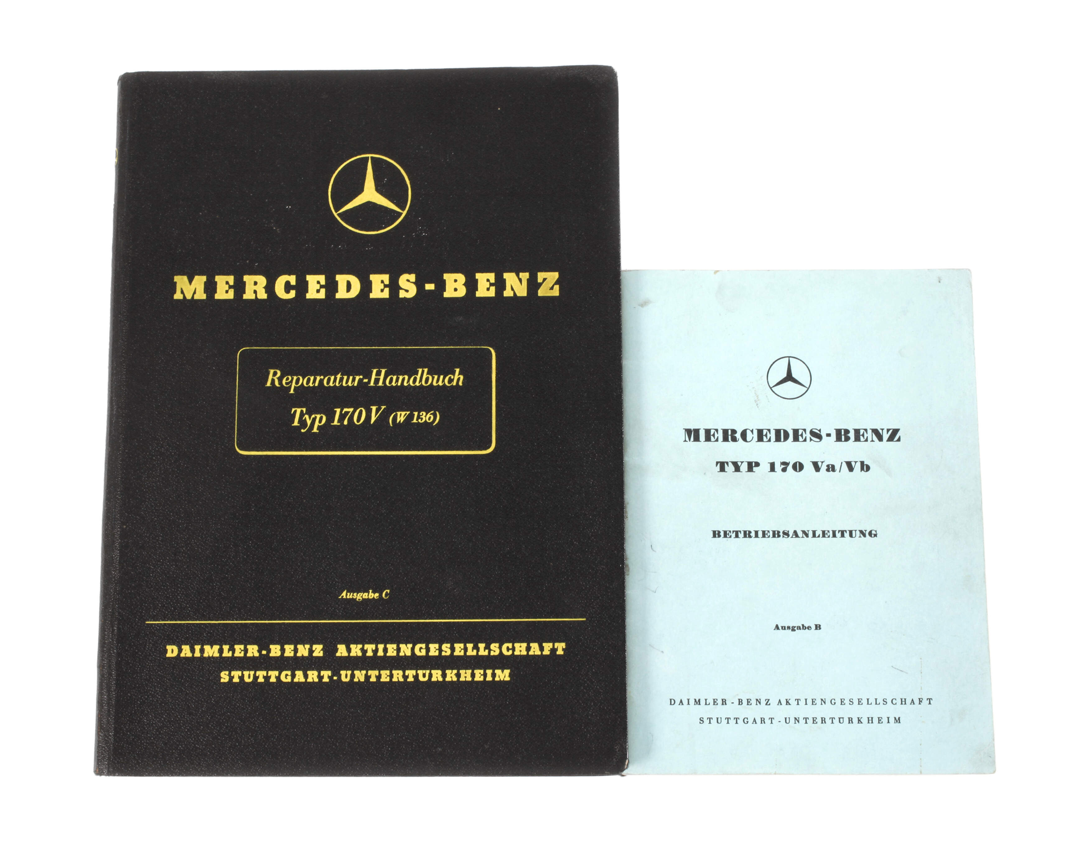 Zwei Hefte Mercedes Benz