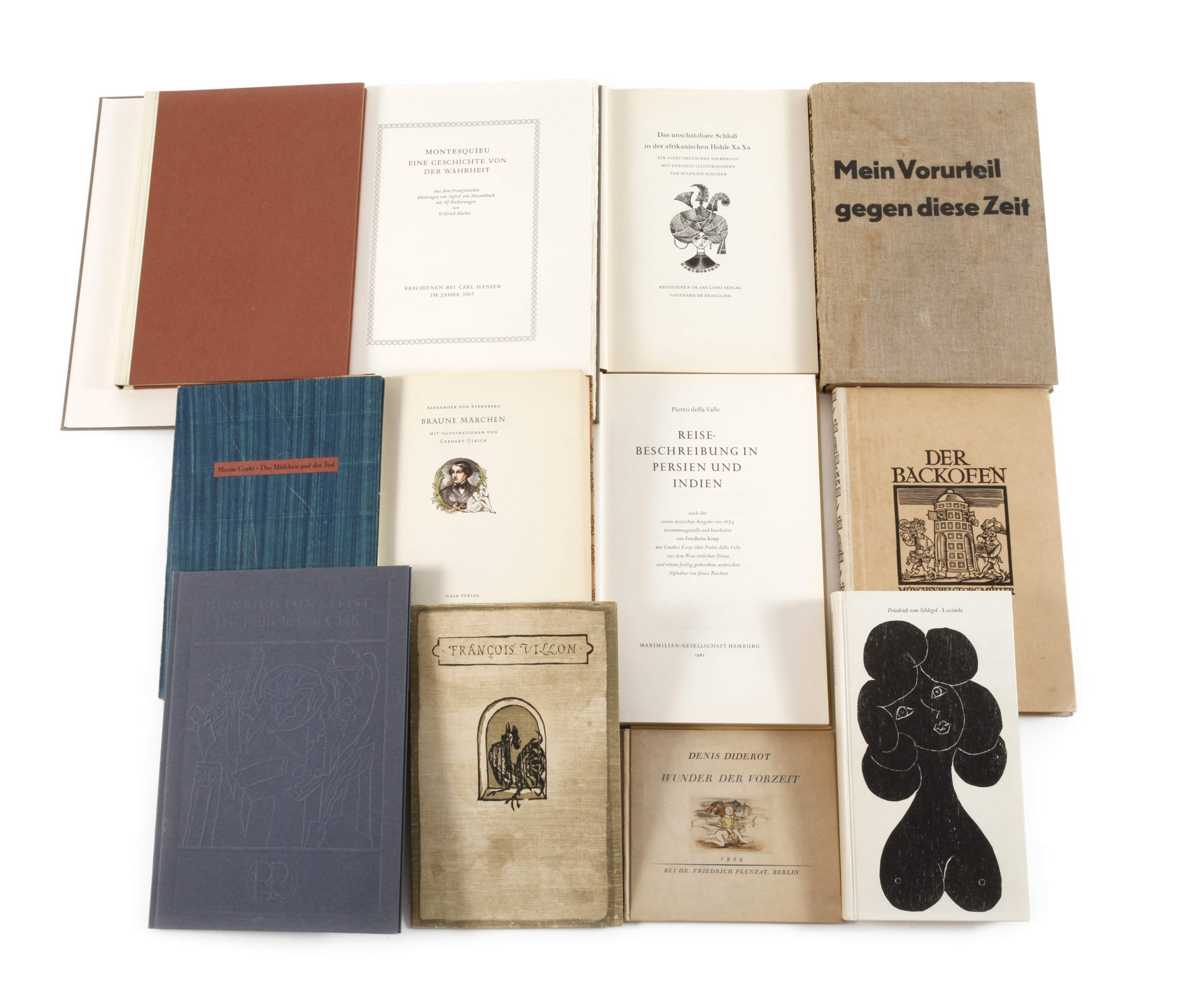 Konvolut Pressendrucke